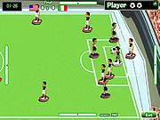 Флеш игра онлайн Flicking Soccer